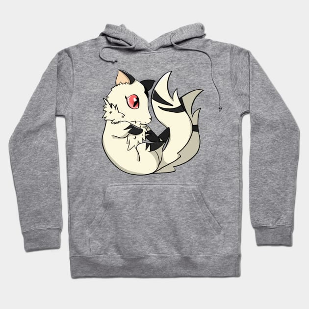 Smol Demon Fox Hoodie by TheTallGrass